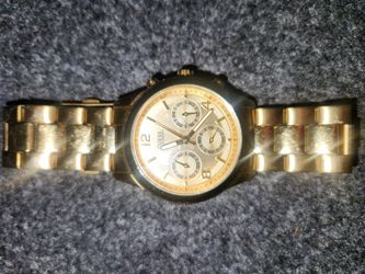 Stainless steel gold-plated guest Watch Ladies