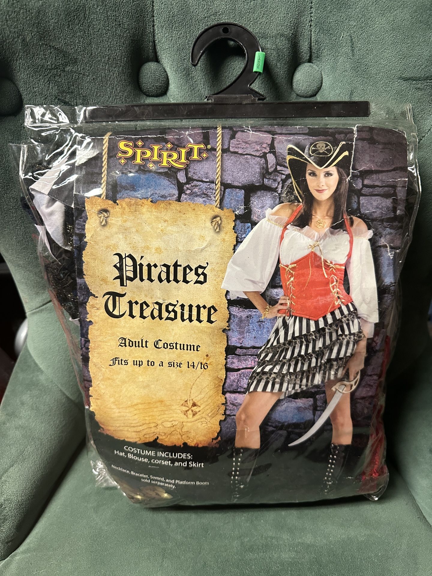 Pirate Costume (womens, Halloween)