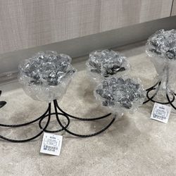 Candle Holder Crystal