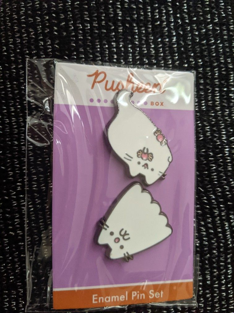 Pusheen / "Boosheen" Exclusive Collectible Enamel Pin From Fan Box