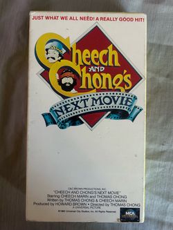 Cheech & Chong next movie vhs tape 1980