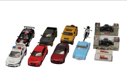(#G)(Lot Of 11) Assorted Bundle Die-Cast 1:32 Toy Vehicle Kinsmart & Other Cars. The product is an assorted bundle of 11 die-cast 1:32 toy vehicles, i