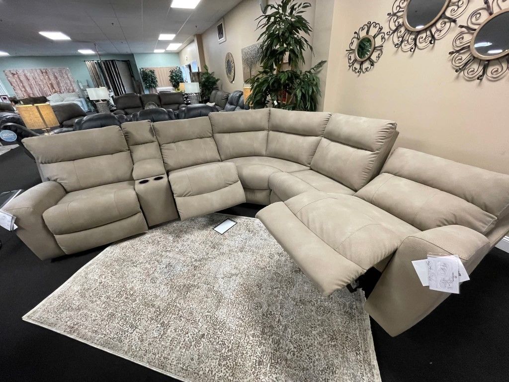 Take Home Pay Later Only $39 Down Payment 🌟Durapella Reclining Sectional Couch Set 🌟 Color Options