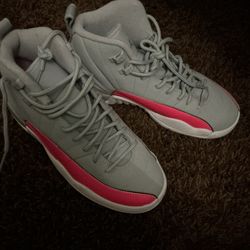 Arctic Pink Jordan 12’s  Size 7