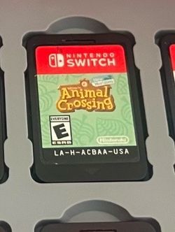 Nintendo switch games. Animal Crossing.