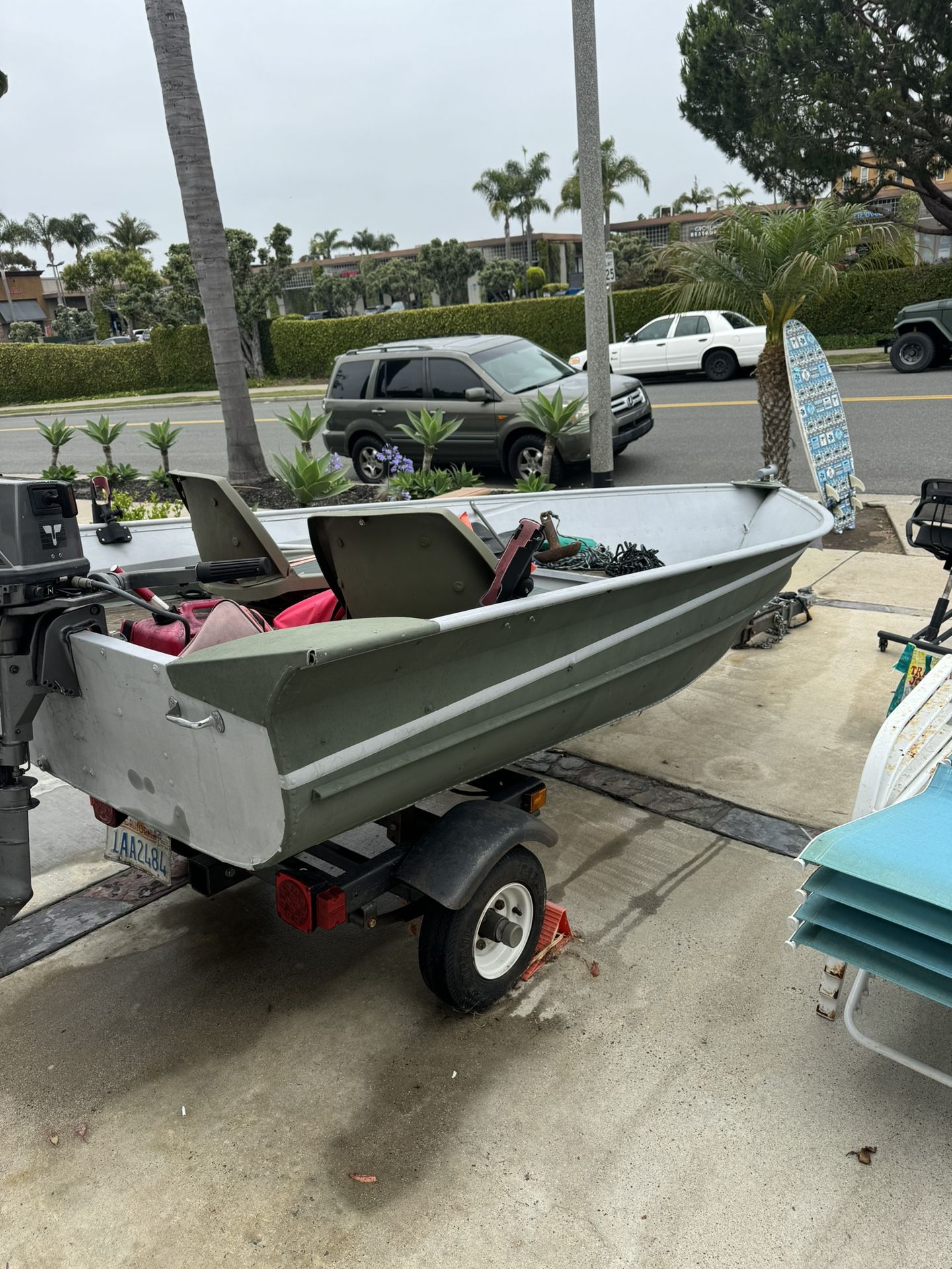 12’ Valco Aluminum Boat