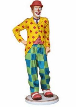 Clown statue