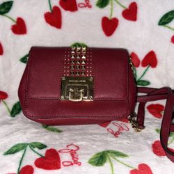 MK Red Purse