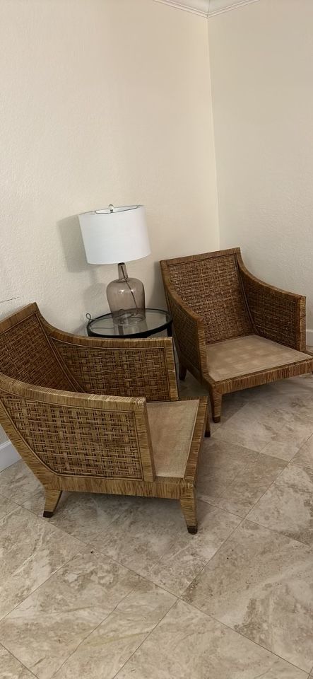 McGuire St. Germain Lounge Chair - Rare Vintage