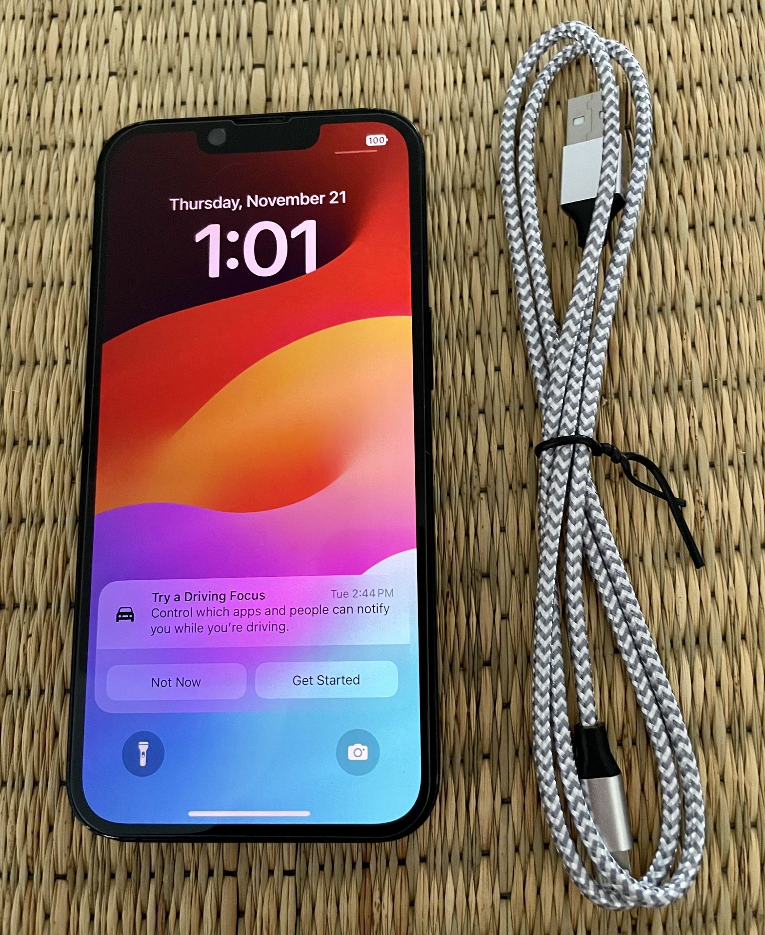 Apple iPhone 14 T-Mobile Metro Simple 128gb Black