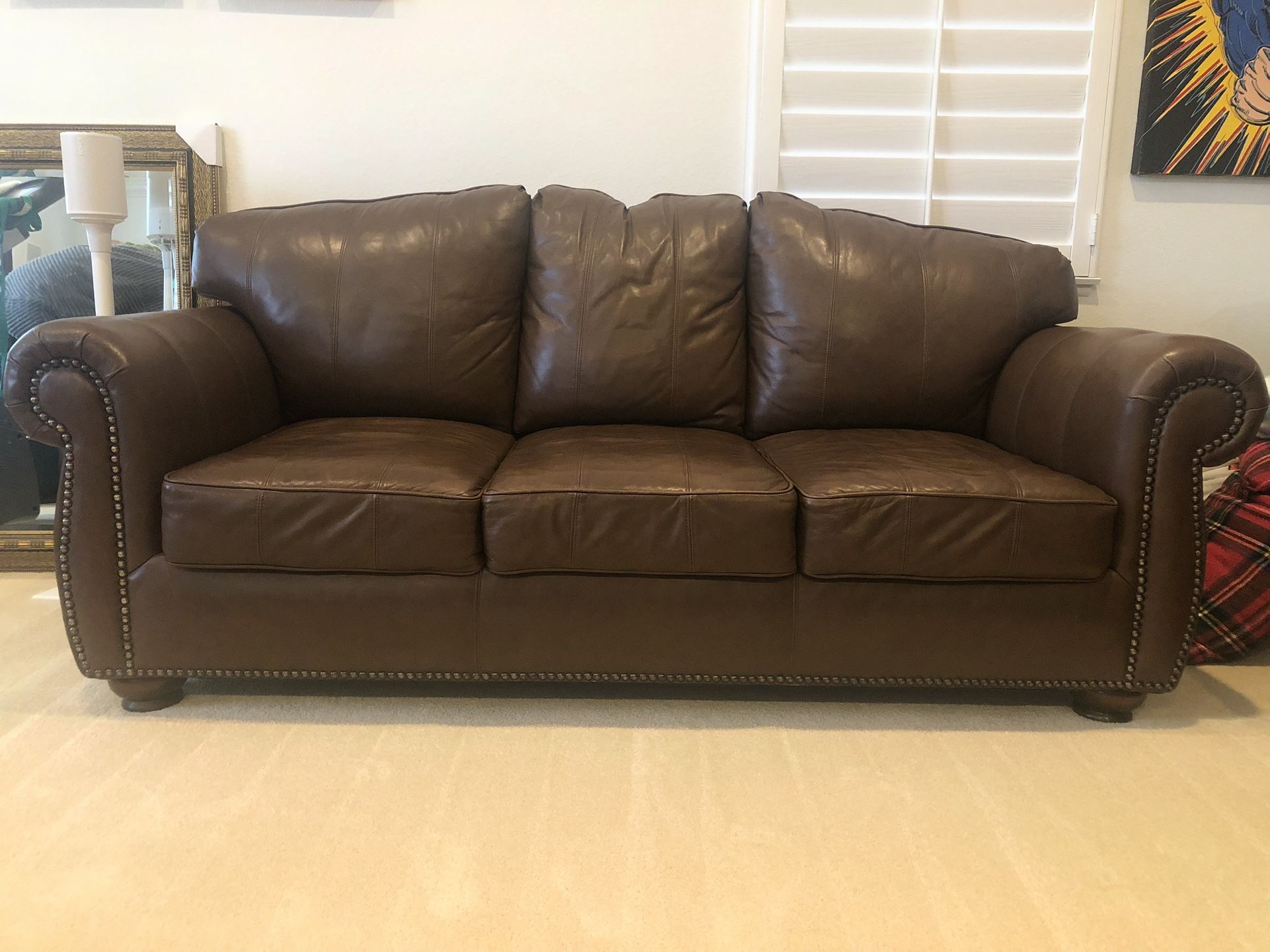 Leather Couch