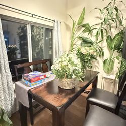 Dining Table With Bench And Chairs 