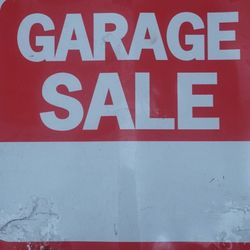 Garage Sale. 6/ /14/ 25.