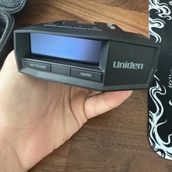 Uniden radar detector r8