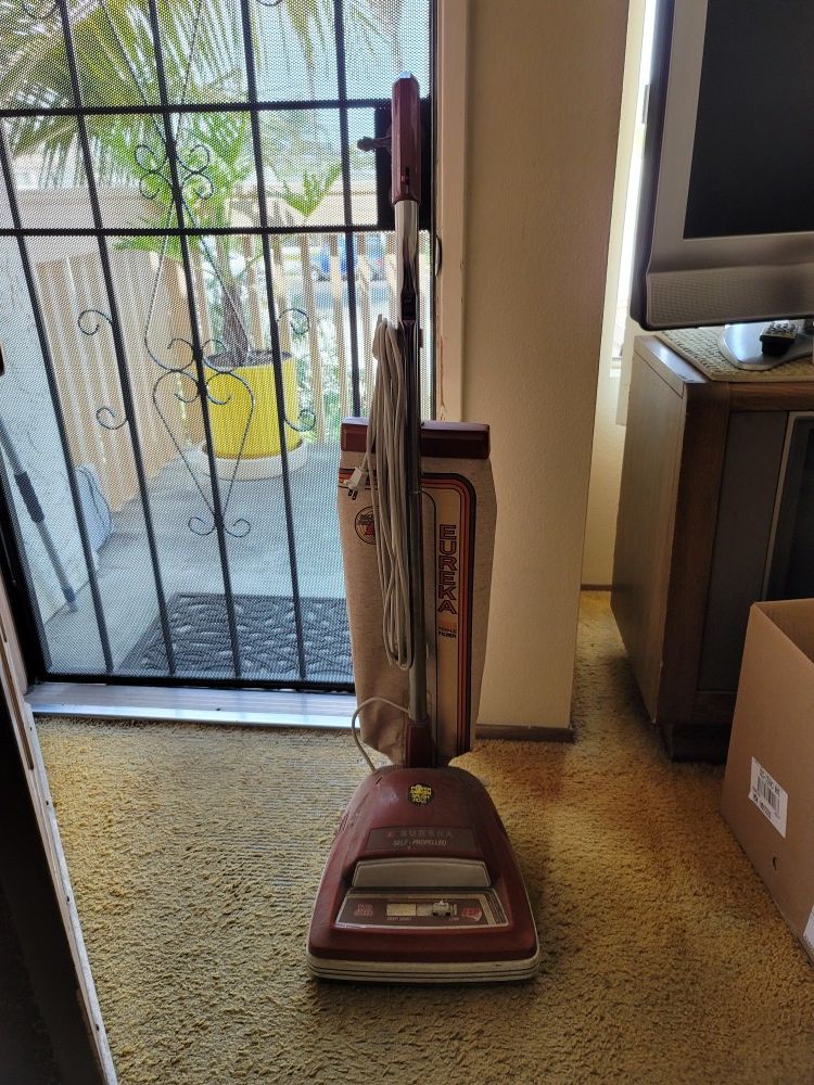 Vintage Eureka self propelled vacuum