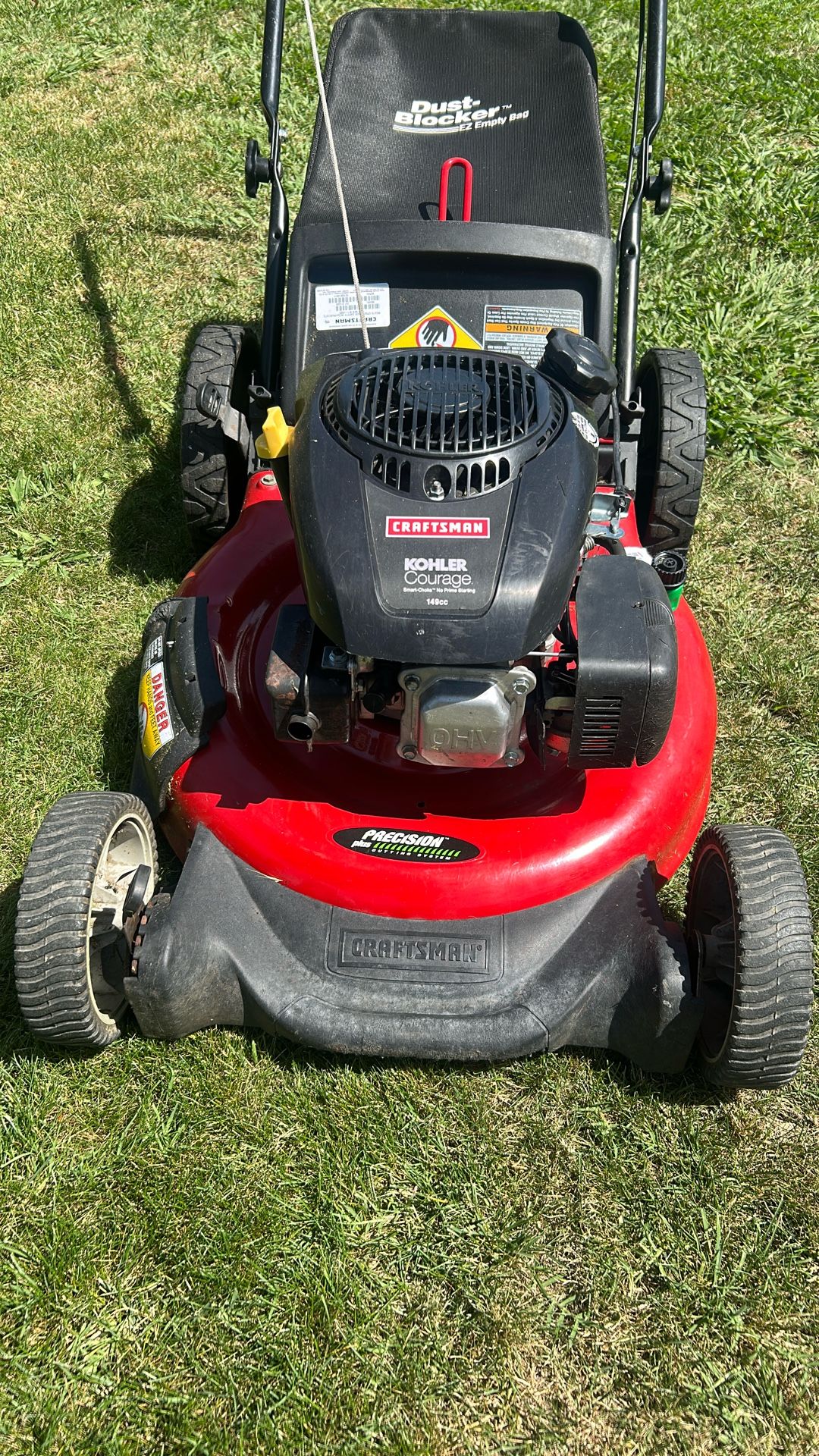 CRAFTSMAN With a KOHLER Engine 149cc
