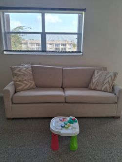 Cream color Sofa cum bed
