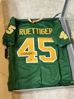 Rudy Ruettiger Notre Dame Signed Autographed Custom Pro Style Jersey JSA STAT