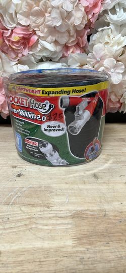 Pocket Hose 3/4 in. x 50 ft. Expandable Garden Hose with Turbo Shot Nozzle