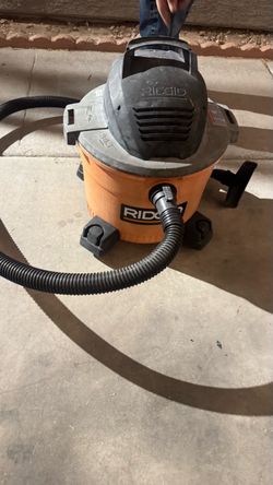 Ridgid vacuum