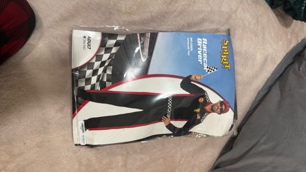 Halloween Costume Racecar driver