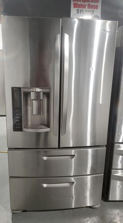 LG 4-Door Stainless Steel Refrigerator Fridge
