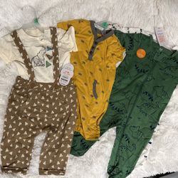 New With Tags Baby Boy Clothes 6-9M