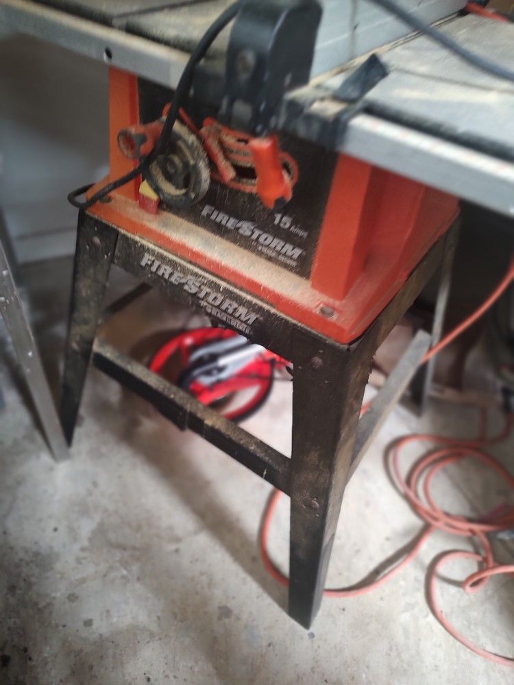 Fire Storm Table Saw