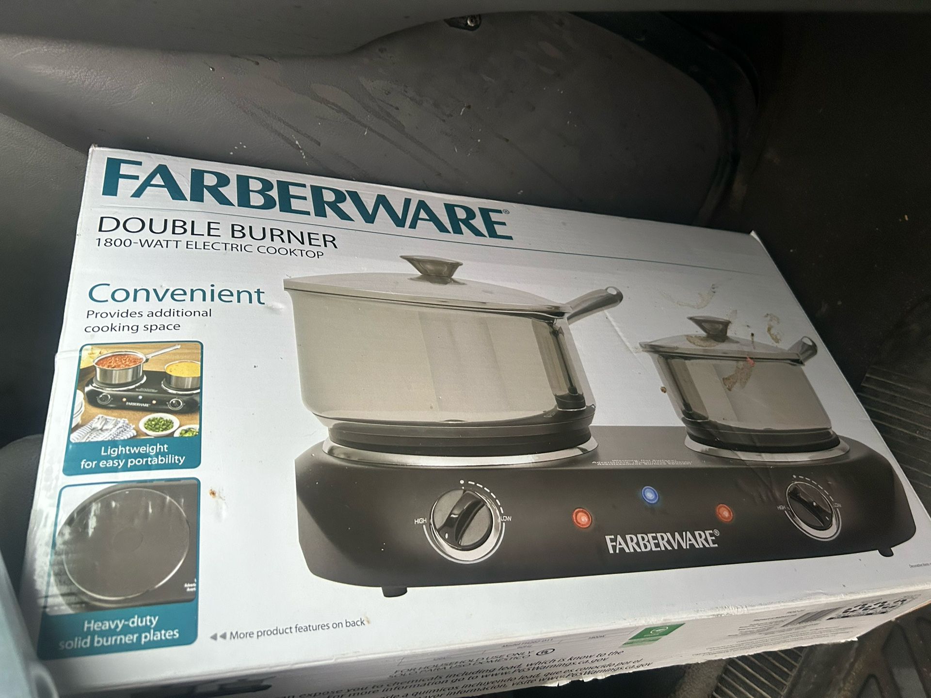 Fare Ware 2 Burners Brand New In Box