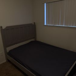 Grey Full Sized Bedroom set