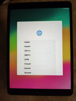 iPad Air 3 -- A2152 -- locked to owner