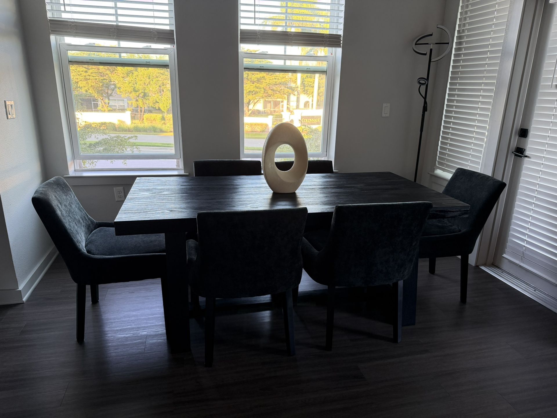 6 Chairs Dining Set