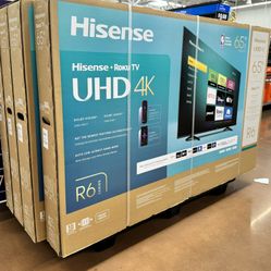 65” Hisense Smart 4k Led Uhd Tv 
