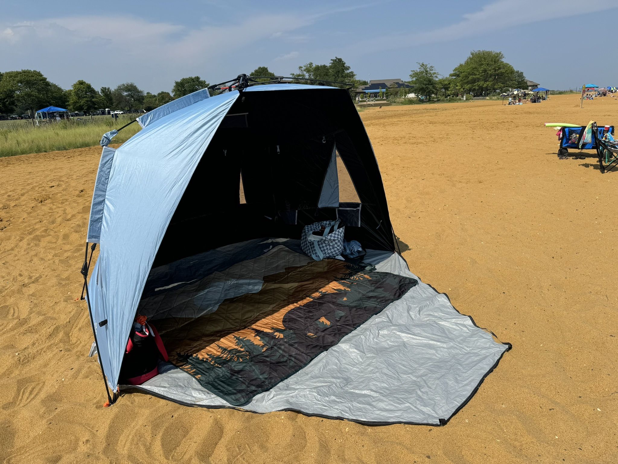 XL Beach Tent 99” Wide For 4-6 Person 