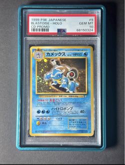 PSA Graded Pokémon Cards - Blastoise, Pikachu, Charizard, Mewtwo