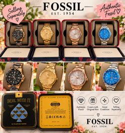 Fossil Watch with Original Box