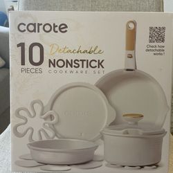 Carote 10 Piece Nonstick Cookware Set (Brand New)