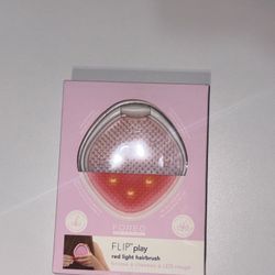 Foreo For Everyone Flip Play Red Light Hair Brush New In Box