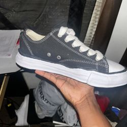 Maison Mihara Yasuhiro Peterson OG Sole Canvas Low 'Black' Size 45