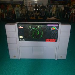 SuperNintendo Game "Alien 3"  ( Vintage 1993 )
