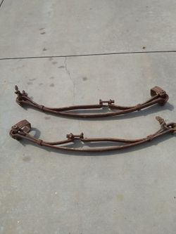 Vintage leaf spring