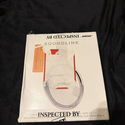 Bose Headphones Soundlink
