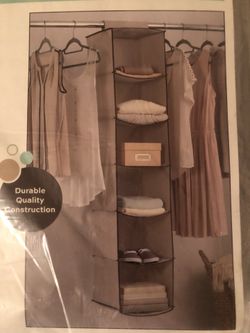 6 Compartment Hanging Storage System 
