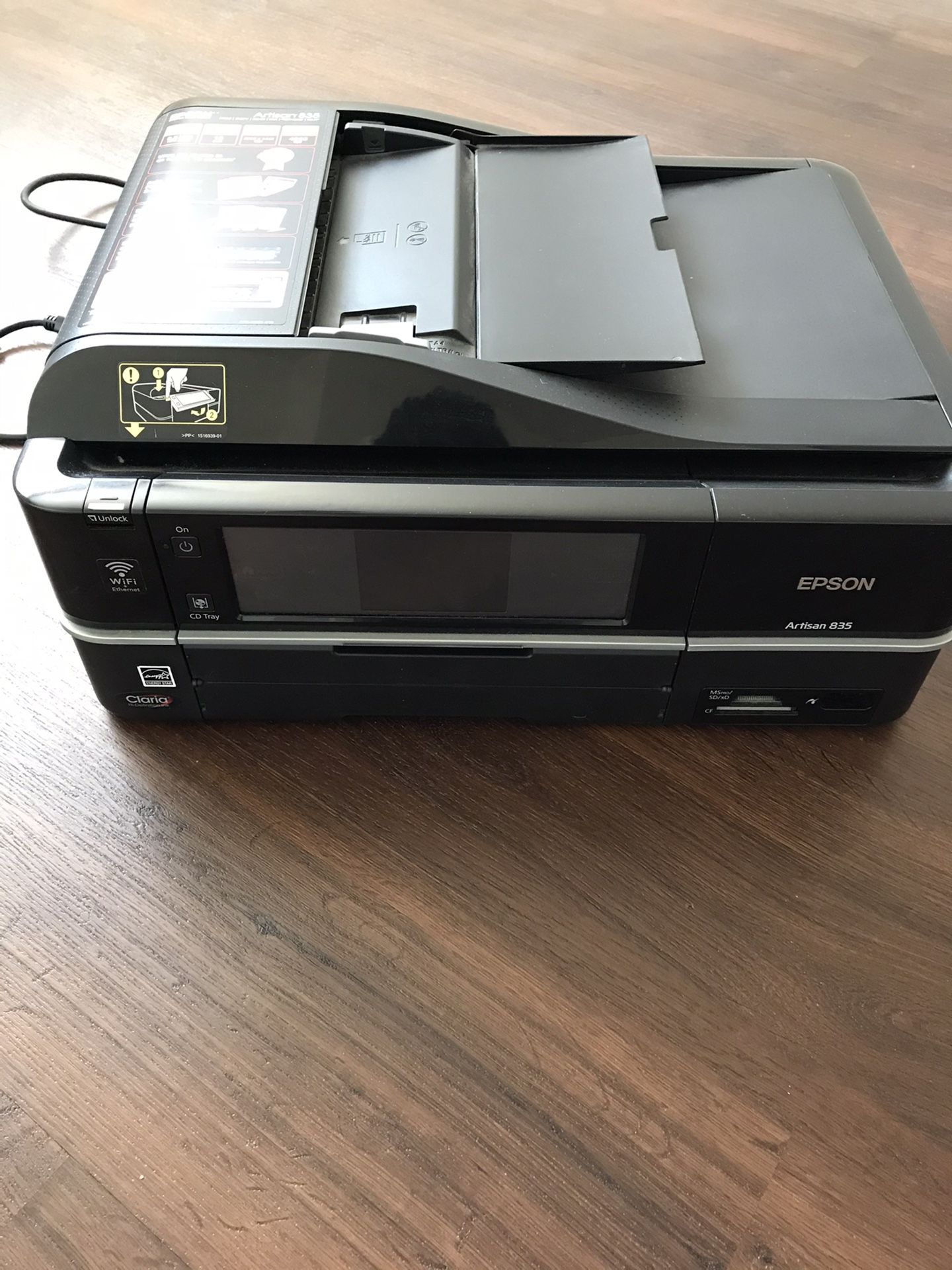 Epson Artisan 835 Wireless printer/fax/scanner/copier for Sale in