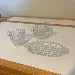 Fostoria Cubist Glassware