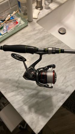 Shimano and okuma spinning combo