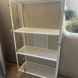 4 tiered metal rack