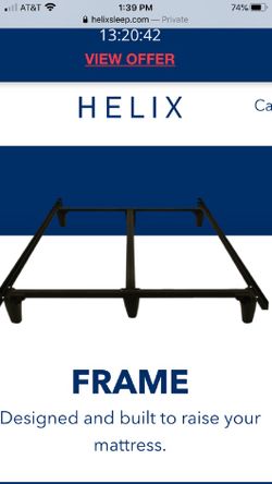 King bed frame