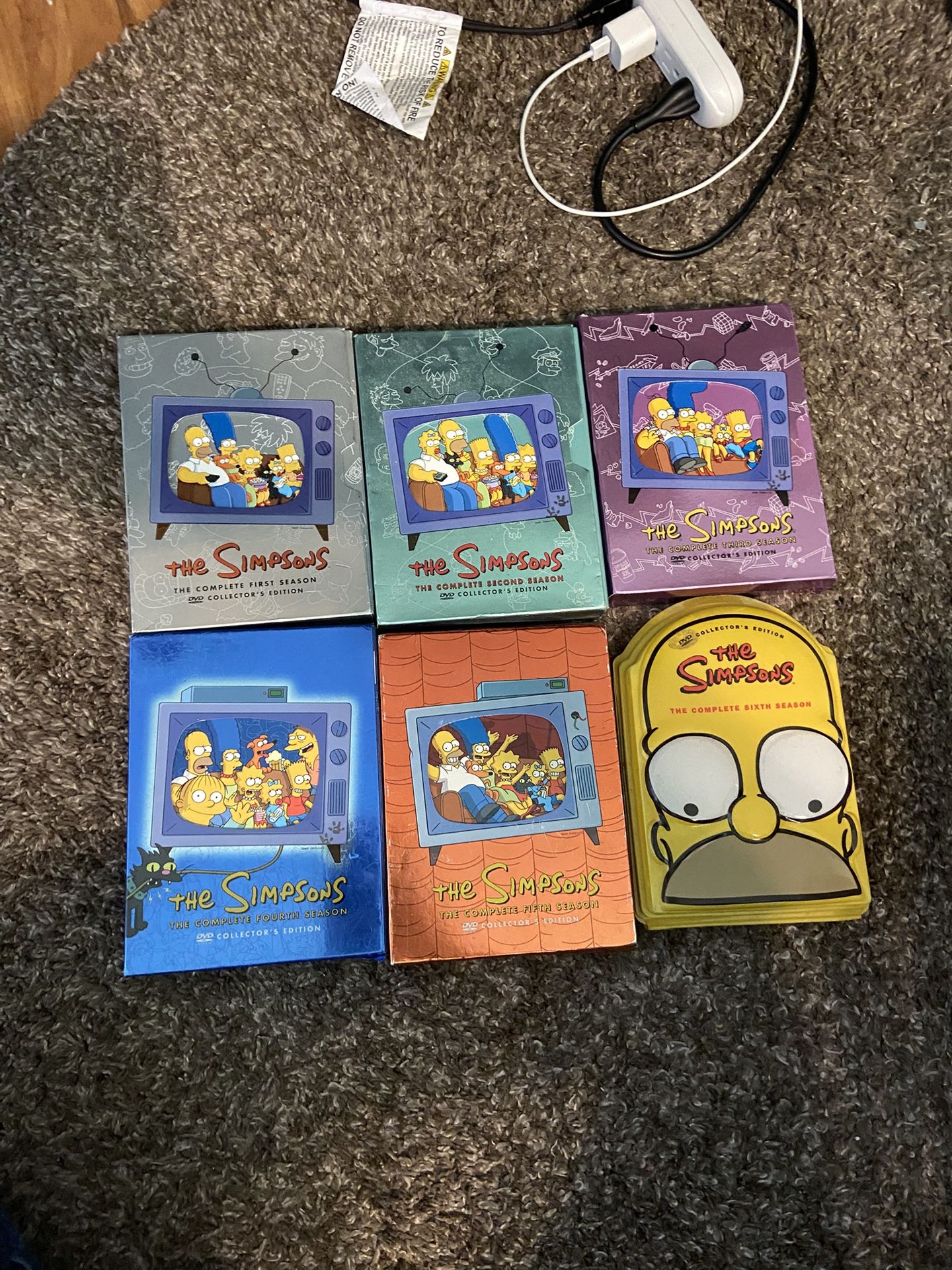 The Simpsons Seasons 1-6 DVD Collector’s Edition