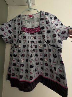 Hello Kitty Medical Scrub Top